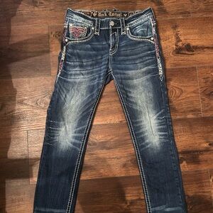 Rock Revival Women's Dark Blue Skinny Jeans